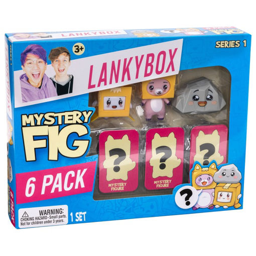 Picture of Lankybox Mystery Figures 6-Pack